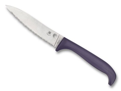 Spyderco counter puppy purple 7cr17 se