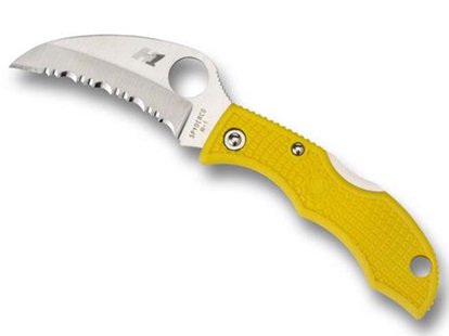 Spyderco ladybug salt hawkbill