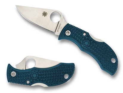 Spyderco manbug lightweight blue k390 pe