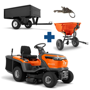 Husqvarna tc114 zitmaaier 95cm - actie!