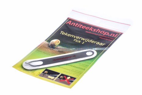 Tekenverwijderaar tick 1 roestvrijstaal