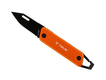 True utility modern keychain knife orang