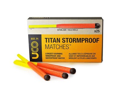 Uco titan stormproof match refil kit