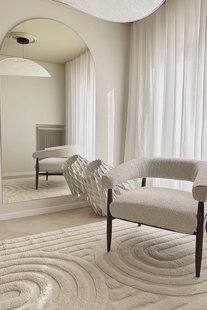 Boogspiegel Frameless 215x110cm