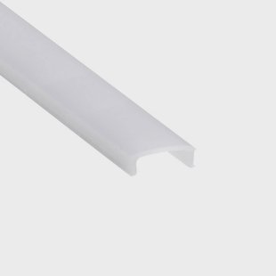 The Light Group SLC profielafdekking A1/A2/A3/A4/A5, 2 m, opaal, vlak