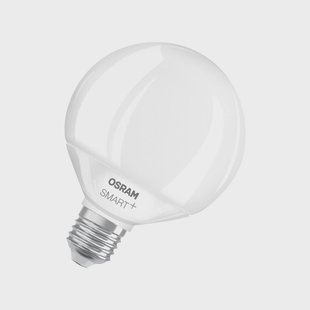 OSRAM SMART+ WiFi LED lamp E27 G95 14 W mat CCT dimbaar