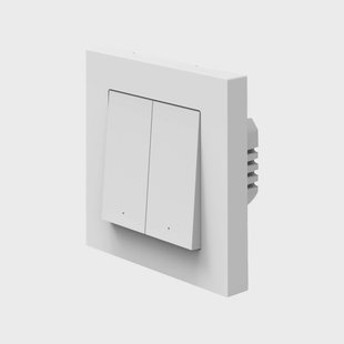 OSRAM SMART+ WiFi dubbele wandschakelaar, 230 V, wit, mat