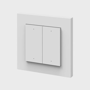 OSRAM SMART+ WiFi viervoudige wandschakelaar, accu, wit, mat