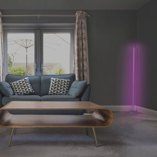 OSRAM SMART+ WiFi vloerlamp CORNER MAGIC zilver 140 cm RGB