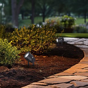 LCD Prikspot 5118, zwart, metaal, Ø 5,7 cm, IP65, GU10