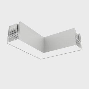 The Light Group SLC LED-hoekmodule Click L, AC, aansluiting rechts, wit