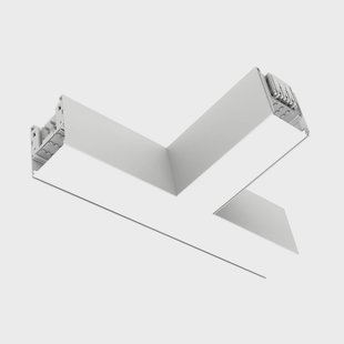 The Light Group SLC LED-hoekmodule Click T, AC, aansluiting links, wit