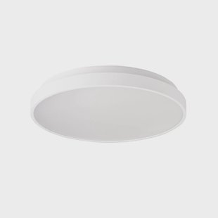 The Light Group SLC LED plafondlamp ALPHA, wit, Ø 40 cm DIP CCT IP44