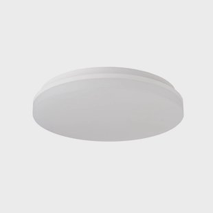 The Light Group SLC LED plafondlamp OMEGA, wit, Ø 40 cm, DALI, IP54