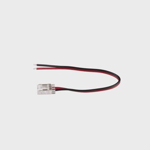 The Light Group SLC LED strip voeding COB, kabel 15 cm, IP20, 2-pins 2x