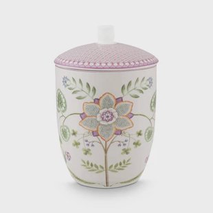 Pip Studio Lily & Lotus voorraadpot (1,5 L)