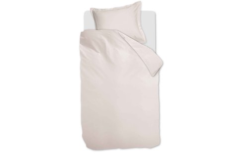 Ambiante Satin Dekbedovertrek Uni Off-white | Swiss Sense