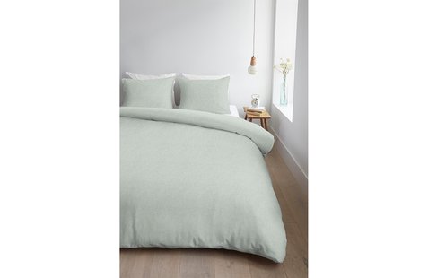 Ambiante Edo Dekbedovertrek Soft Green | Swiss Sense