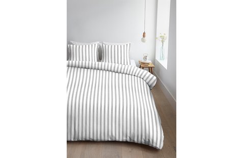Ambiante Ally Dekbedovertrek Soft Grey | Swiss Sense