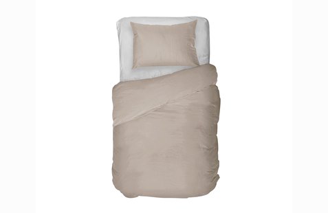Kayori Saya Dekbedovertrek Beige | Swiss Sense