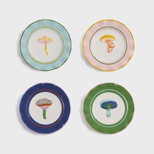 &Klevering - Borden Magic Mushroom - Set Van 4