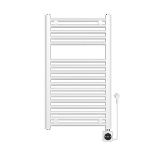 Elektrische Radiator BWS Lara 76.6x45 Cm Smart Wifi Glans Wit