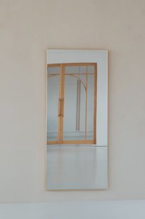 Rechthoekige spiegel 180×80 cm - Zacht Goud