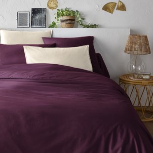 Dekbedovertrek in bio perkalkatoen Scenario