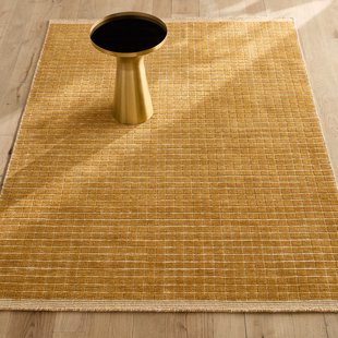 Handgeknoopt vloerkleed, wol en katoen, Ubin