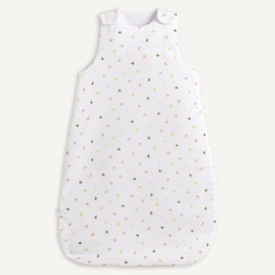 Slaapzak van biologisch katoen met hartjesprint, SCACCO