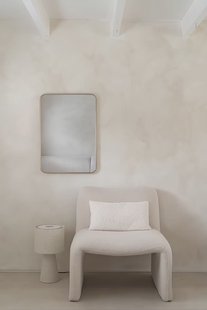 Rechthoekige spiegel 70×50 cm - Greige