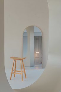 Boogspiegel 180×80 cm - Zacht Goud