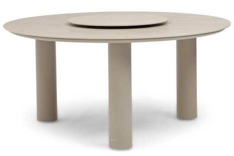 Coco Trino dining tuintafel 158 cm met lazy susan
