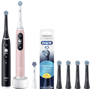 Oral-B iO Series 6N Duo Pack Zwart + Roze Value Pack