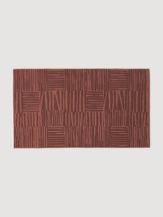 Antislip fluwelen badmat Petra