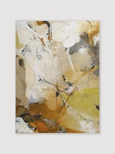 Digitale print met handgeschilderde elementen Everlast