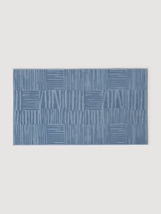 Antislip fluwelen badmat Petra