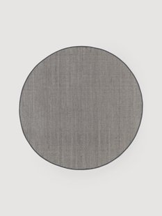 Rond wollen vloerkleed Amaro, handgeweven
