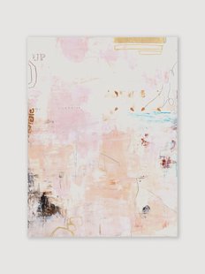 Handbeschilderde canvasdoek Small Notes