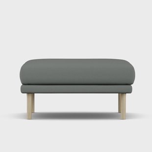 1898 Sjövik voetenbank Caleido Grey 1240-witgeoliede eiken