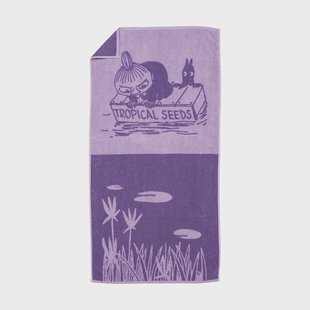 Moomin Arabia Moomin badhanddoek 70x140 cm Kleine My paars