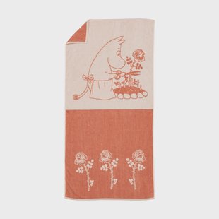 Moomin Arabia Moomin badhanddoek 70x140 cm Moominmama beige