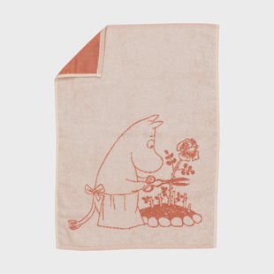 Moomin Arabia Moomin handdoek 50x70 cm Moominmama beige