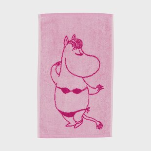 Moomin Arabia Moomin handdoek 30x50 cm Snorkmaiden roze