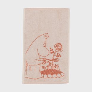 Moomin Arabia Moomin handdoek 30x50 cm Moominmama beige