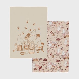 Moomin Arabia Moomin keukendoek 50x70 cm 2-delig Thuisgeluk