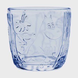 Moomin Arabia Moomin glas 28 cl 2-pack Lichtblauw