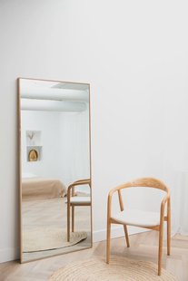 Rechthoekige spiegel Eikenhout 180×80 cm