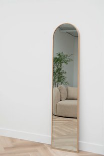 Boogspiegel Eikenhout 180×40 cm