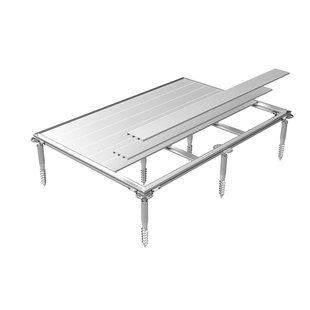 Biohort Kussenbox Stylebox 140 - Staal - Zwart - 48,5x50,5x20cm